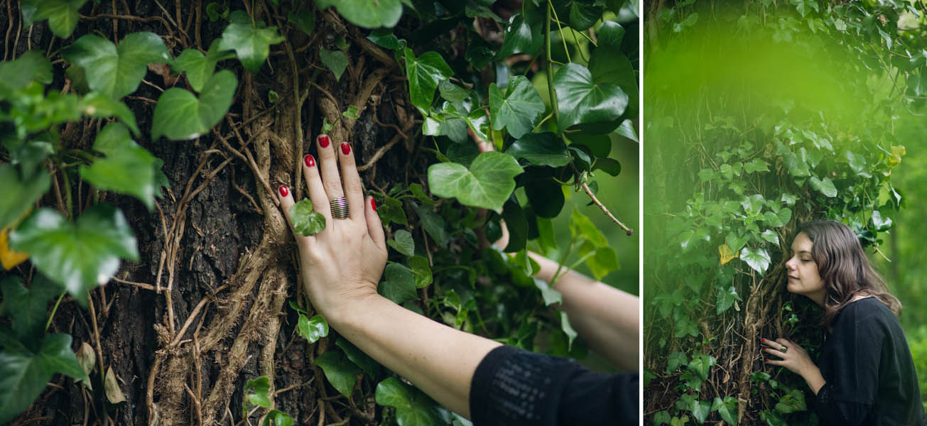 © Lika Banshoya Photography Portrait Alice The Tree Whisperer Bois Vincennes Portfolio