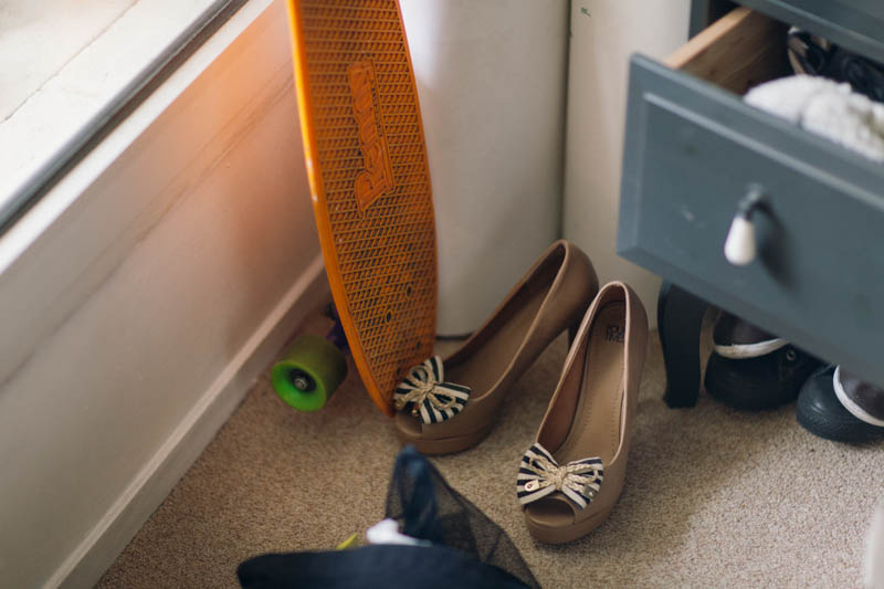 High heels and a skateboard, portrait session with the youthful Sunny. Lika Banshoya